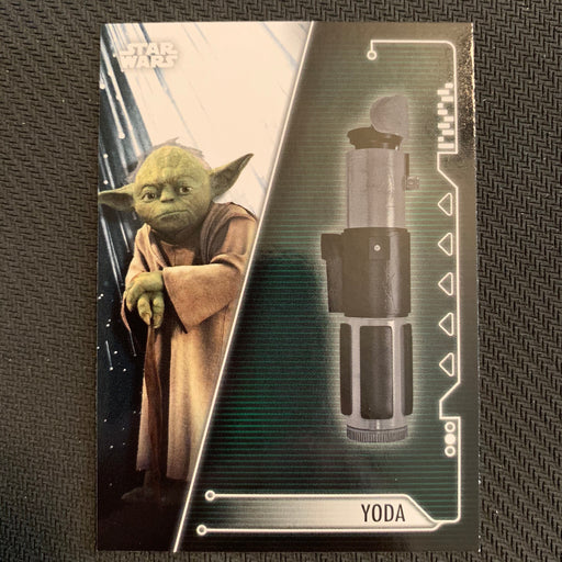 Star Wars Holocron 2020 - LJ-04 Yoda Vintage Trading Card Singles Topps   