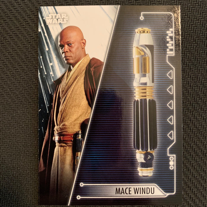 Star Wars Holocron 2020 - LJ-05 Mace Windu Vintage Trading Card Singles Topps