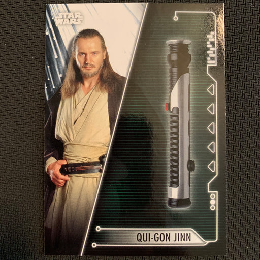 Star Wars Holocron 2020 - LJ-06 Qui-Gon Jinn Vintage Trading Card Singles Topps