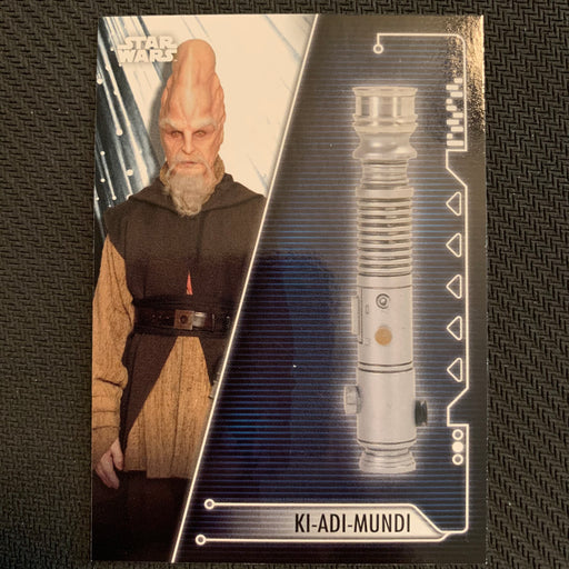 Star Wars Holocron 2020 - LJ-08 Ki-Adi Mundi Vintage Trading Card Singles Topps   
