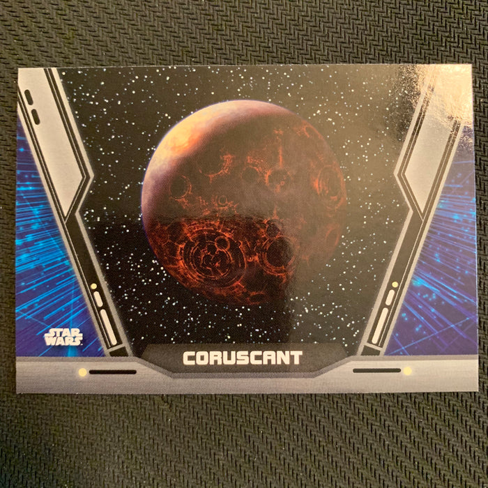 Star Wars Holocron 2020 - CG-02 Coruscant Vintage Trading Card Singles Topps