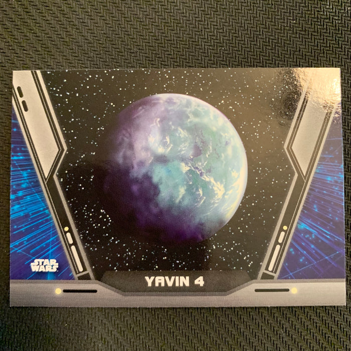 Star Wars Holocron 2020 - CG-07 Yavin 4 Vintage Trading Card Singles Topps