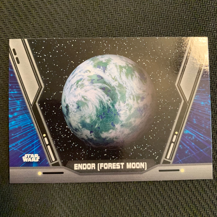 Star Wars Holocron 2020 - CG-12 Endor (Forest Moon) Vintage Trading Card Singles Topps