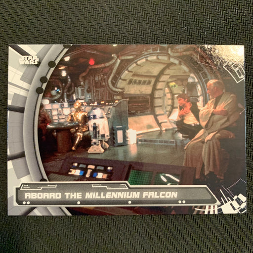 Star Wars Holocron 2020 - AH-08 Aboard the Millennium Falcon Vintage Trading Card Singles Topps   