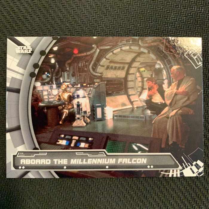 Star Wars Holocron 2020 - AH-08 Aboard the Millennium Falcon Vintage Trading Card Singles Topps