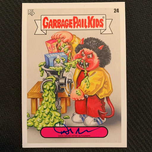 Garbage Pail Kids - 35th Anniversary 2020 - 024 - Autograph - David Gross Vintage Trading Card Singles Topps   