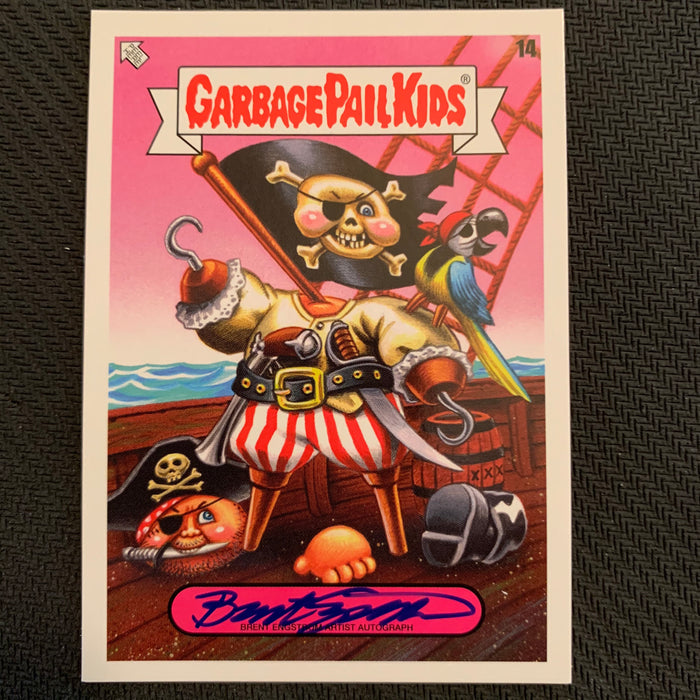 Garbage Pail Kids - 35th Anniversary 2020 - 014 -Autograph - Brent Engstrom 25/50 Vintage Trading Card Singles Topps