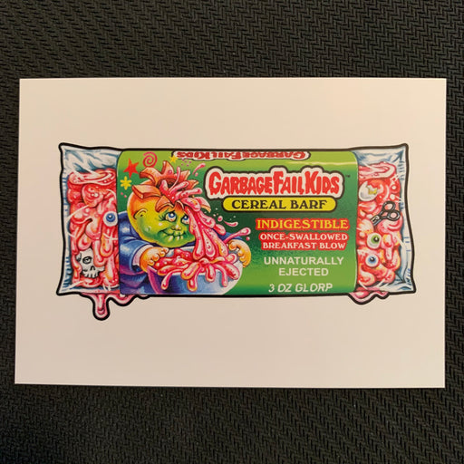 Garbage Pail Kids - 35th Anniversary 2020 - WP-09  - Cereal Barf Vintage Trading Card Singles Topps