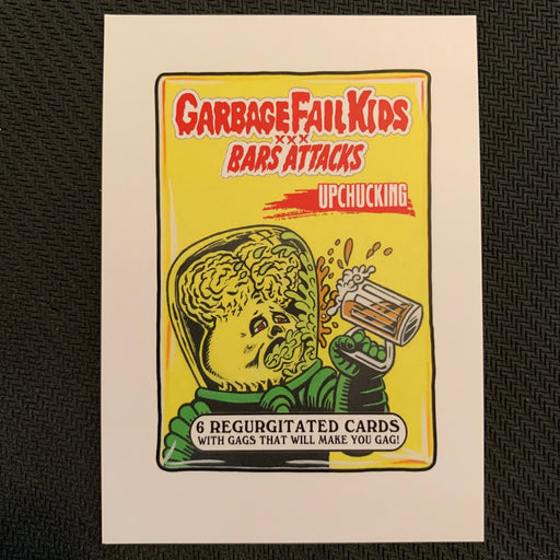 Garbage Pail Kids - 35th Anniversary 2020 - WP-07  - Bars Attacks Vintage Trading Card Singles Topps