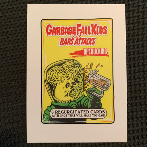 Garbage Pail Kids - 35th Anniversary 2020 - WP-07  - Bars Attacks Vintage Trading Card Singles Topps   