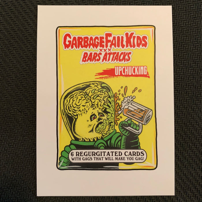 Garbage Pail Kids - 35th Anniversary 2020 - WP-07  - Bars Attacks Vintage Trading Card Singles Topps