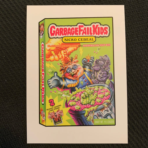 Garbage Pail Kids - 35th Anniversary 2020 - WP-04  - Sicko Cereal Vintage Trading Card Singles Topps