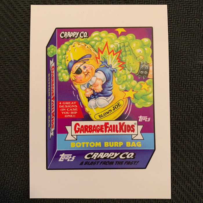 Garbage Pail Kids - 35th Anniversary 2020 - WP-02  - Bottom Burp Bag Vintage Trading Card Singles Topps