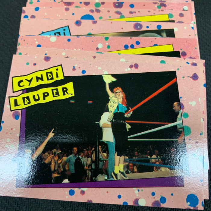 Cyndi Lauper - 1985 - 01-33 Set Vintage Trading Card Singles Topps   