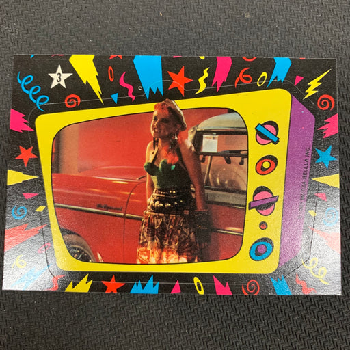 Cyndi Lauper - 1985 - Sticker - 03 Vintage Trading Card Singles Topps   