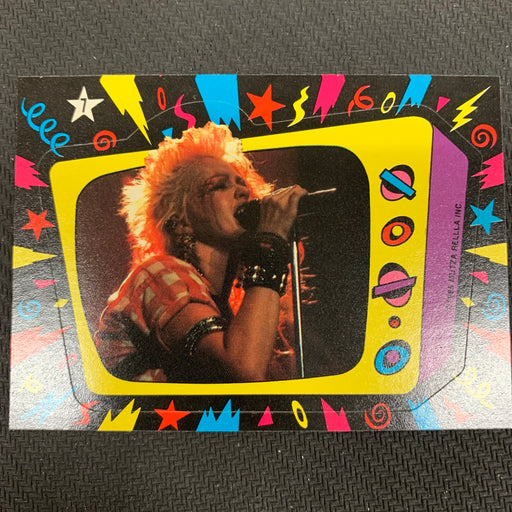 Cyndi Lauper - 1985 - Sticker - 07 Vintage Trading Card Singles Topps   