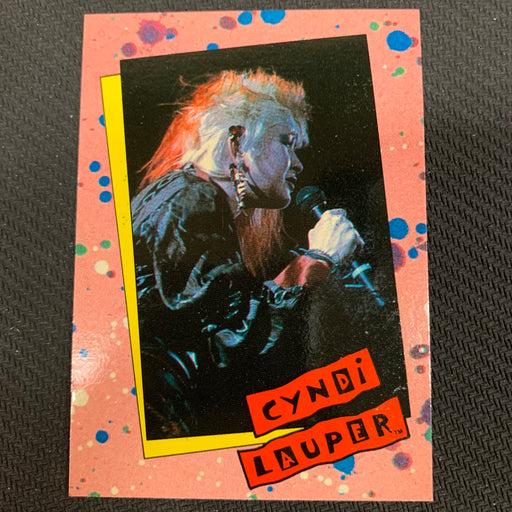 Cyndi Lauper - 1985 - 05 Vintage Trading Card Singles Topps   