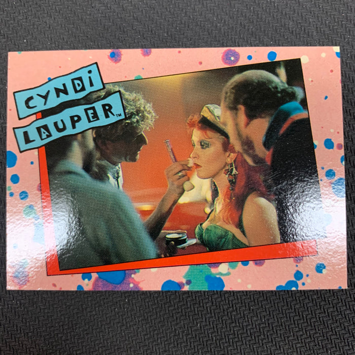 Cyndi Lauper - 1985 - 07 Vintage Trading Card Singles Topps   