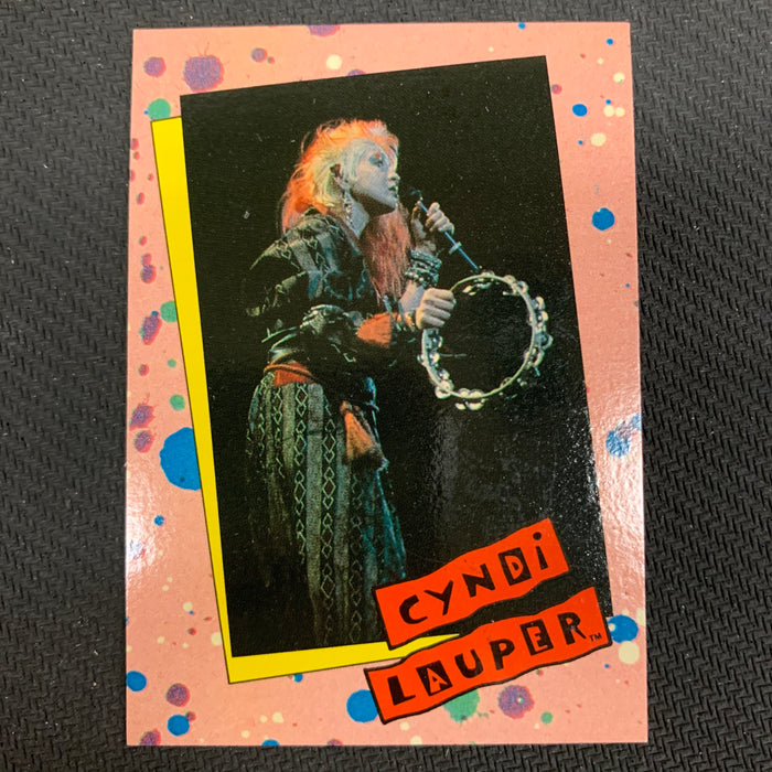 Cyndi Lauper - 1985 - 09 Vintage Trading Card Singles Topps