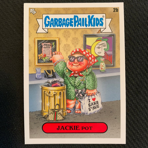 Garbage Pail Kids - 35th Anniversary 2020 - 002b - Jackie Pot Vintage Trading Card Singles Topps   
