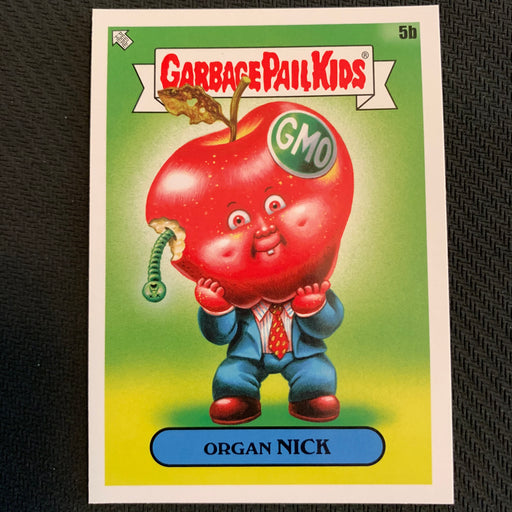 Garbage Pail Kids - 35th Anniversary 2020 - 005b - Organ Nick Vintage Trading Card Singles Topps   