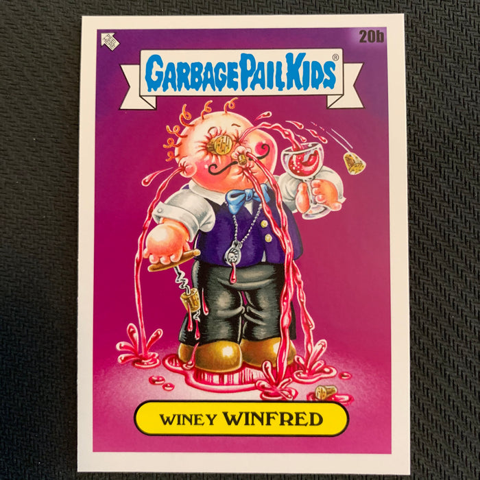 Garbage Pail Kids - 35th Anniversary 2020 - 020b - Winey Winfred Vintage Trading Card Singles Topps