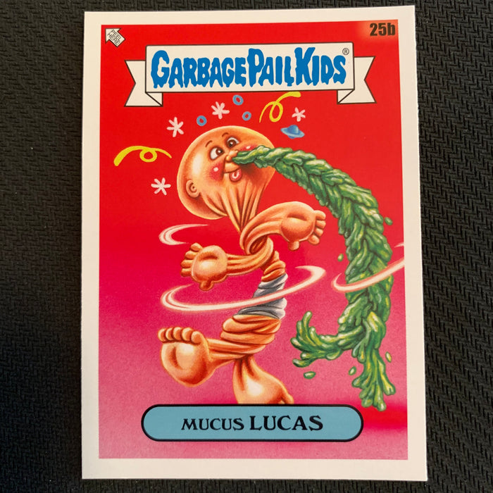 Garbage Pail Kids - 35th Anniversary 2020 - 025b - Mucus Lucas Vintage Trading Card Singles Topps