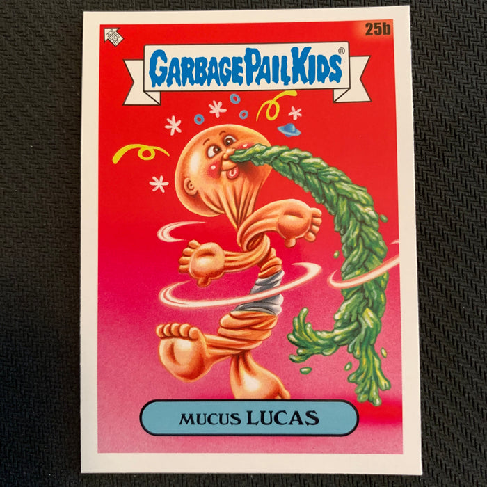 Garbage Pail Kids - 35th Anniversary 2020 - 025b - Mucus Lucas Vintage Trading Card Singles Topps   