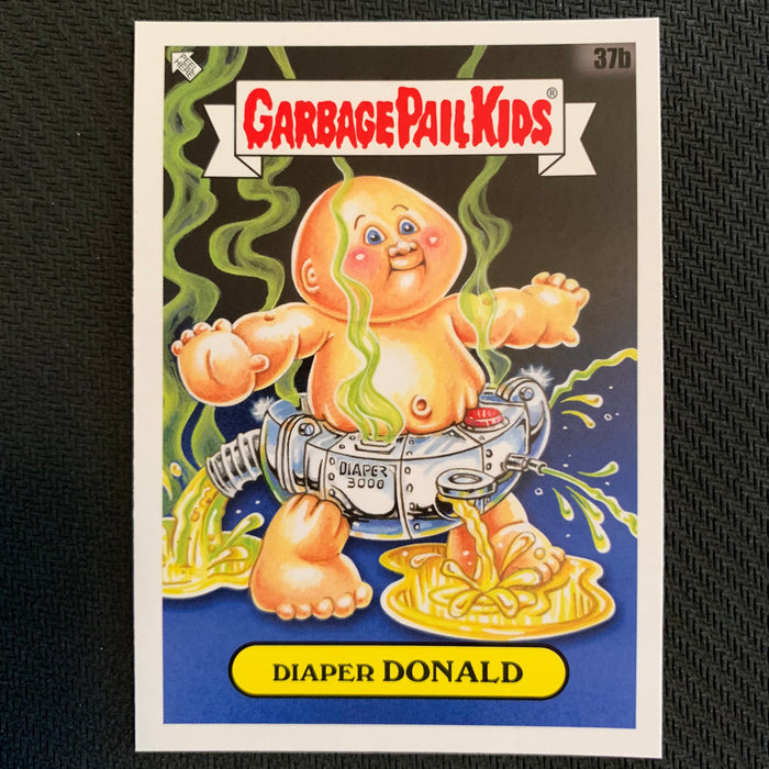 Garbage Pail Kids - 35th Anniversary 2020 - 037b - Diaper Donald Vintage Trading Card Singles Topps
