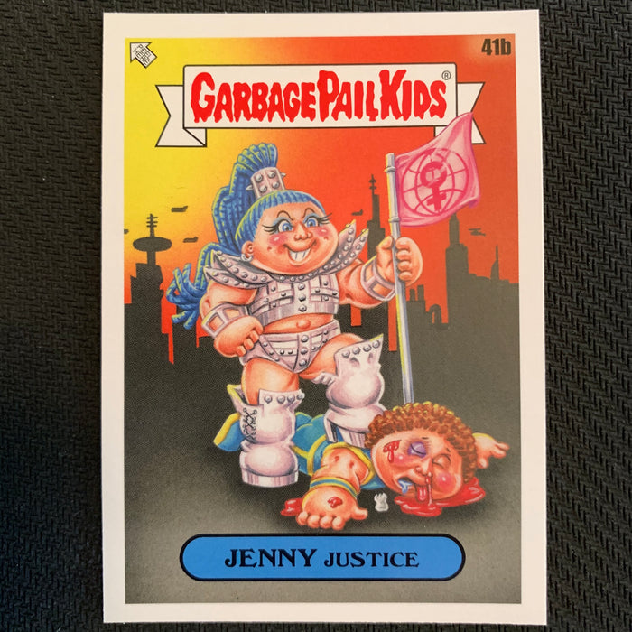 Garbage Pail Kids - 35th Anniversary 2020 - 041b - Jenny Justice Vintage Trading Card Singles Topps