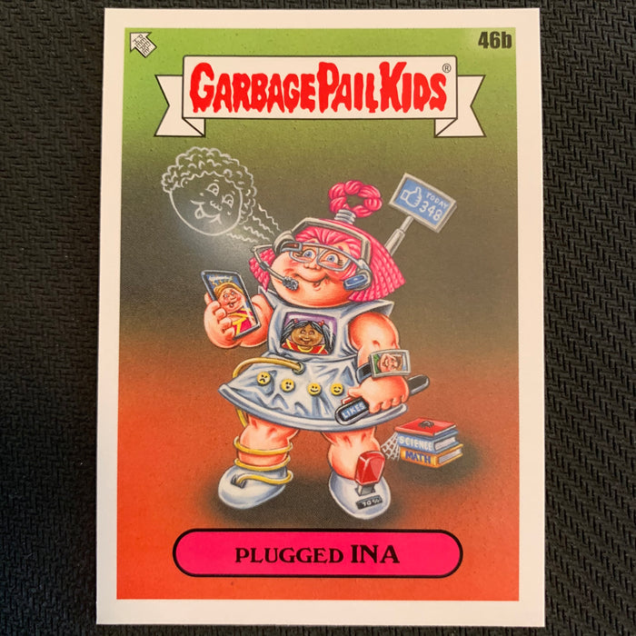 Garbage Pail Kids - 35th Anniversary 2020 - 046b - Plugged Ina Vintage Trading Card Singles Topps   