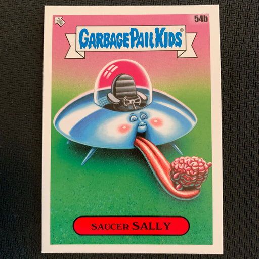 Garbage Pail Kids - 35th Anniversary 2020 - 054b - Saucer Sally Vintage Trading Card Singles Topps
