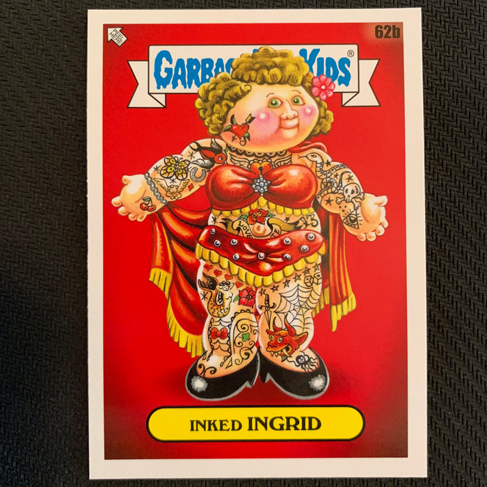 Garbage Pail Kids - 35th Anniversary 2020 - 062b - Inked Ingrid Vintage Trading Card Singles Topps