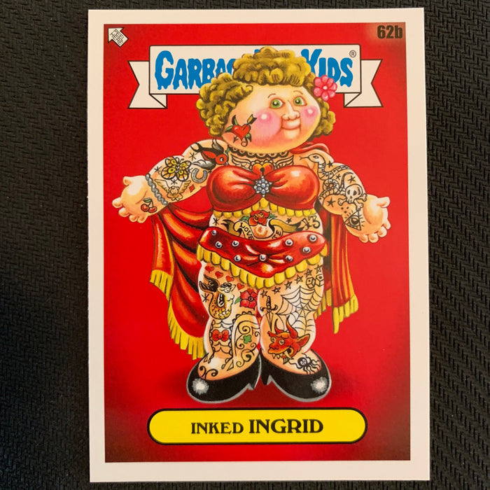 Garbage Pail Kids - 35th Anniversary 2020 - 062b - Inked Ingrid Vintage Trading Card Singles Topps   