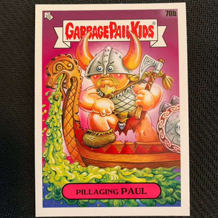 Garbage Pail Kids - 35th Anniversary 2020 - 070b - Pillaging Paul Vintage Trading Card Singles Topps