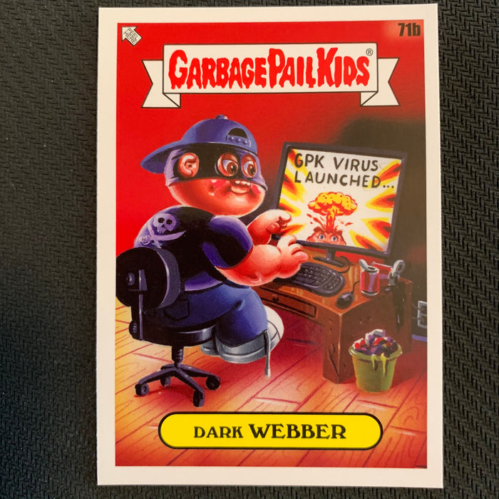 Garbage Pail Kids - 35th Anniversary 2020 - 071b - Dark Webber Vintage Trading Card Singles Topps   
