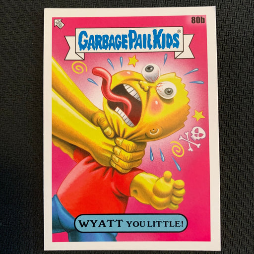Garbage Pail Kids - 35th Anniversary 2020 - 080b - Wyatt You Little! Vintage Trading Card Singles Topps   