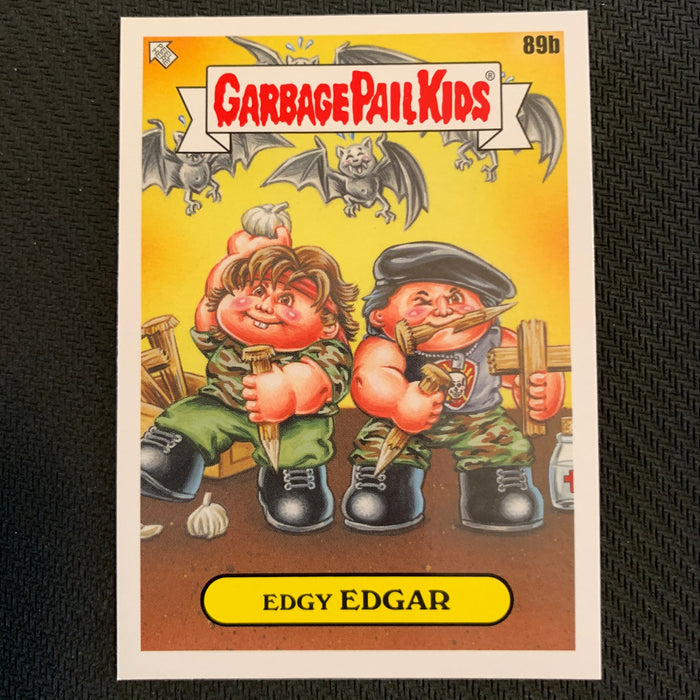Garbage Pail Kids - 35th Anniversary 2020 - 089b - Edgy Edgar Vintage Trading Card Singles Topps   