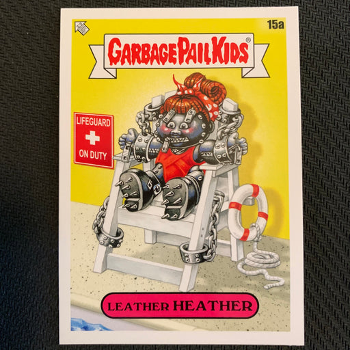 Garbage Pail Kids - 35th Anniversary 2020 - 015a - Leather Heather Vintage Trading Card Singles Topps