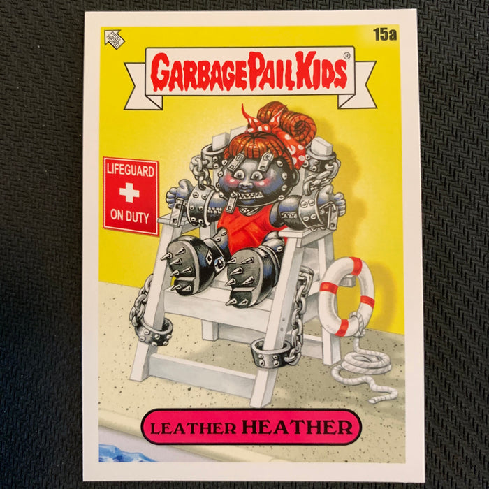 Garbage Pail Kids - 35th Anniversary 2020 - 015a - Leather Heather Vintage Trading Card Singles Topps