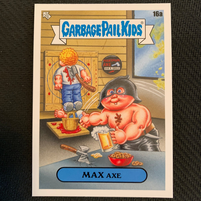 Garbage Pail Kids - 35th Anniversary 2020 - 016a - Max Axe Vintage Trading Card Singles Topps