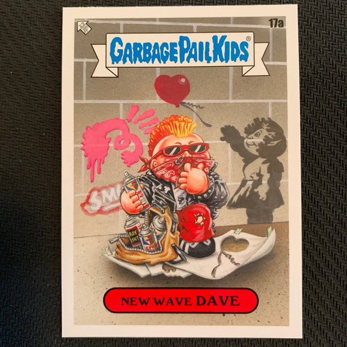 Garbage Pail Kids - 35th Anniversary 2020 - 017a - New Wave Dave Vintage Trading Card Singles Topps