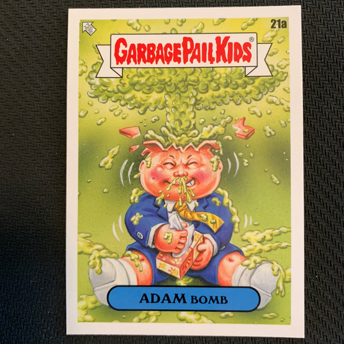 Garbage Pail Kids - 35th Anniversary 2020 - 021a - Adam Bomb Vintage Trading Card Singles Topps