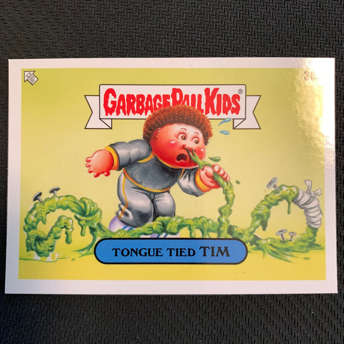 Garbage Pail Kids - 35th Anniversary 2020 - 030a - Tongue Tied Tim Vintage Trading Card Singles Topps