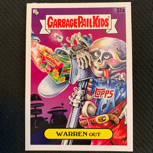 Garbage Pail Kids - 35th Anniversary 2020 - 032a - Warren Out Vintage Trading Card Singles Topps   