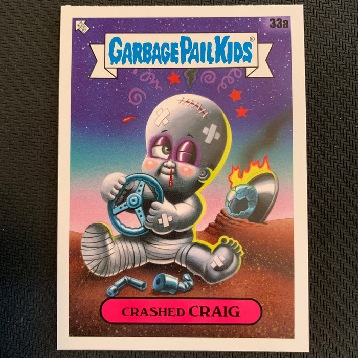Garbage Pail Kids - 35th Anniversary 2020 - 033a - Crashed Craig Vintage Trading Card Singles Topps