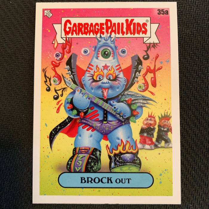 Garbage Pail Kids - 35th Anniversary 2020 - 035a - Brock Out Vintage Trading Card Singles Topps   