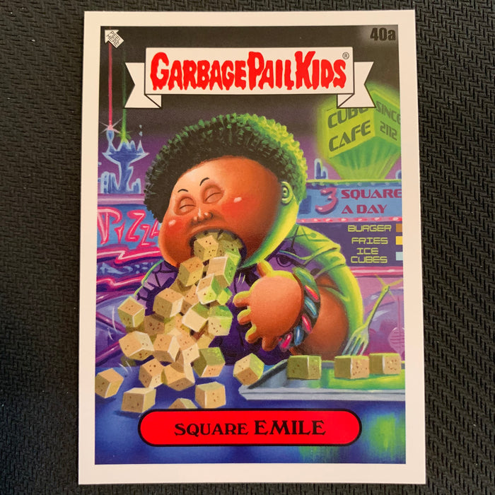 Garbage Pail Kids - 35th Anniversary 2020 - 040a - Square Emile Vintage Trading Card Singles Topps