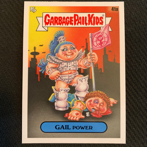 Garbage Pail Kids - 35th Anniversary 2020 - 041a - Gail Power Vintage Trading Card Singles Topps