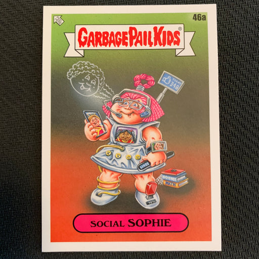Garbage Pail Kids - 35th Anniversary 2020 - 046a - Social Sophie Vintage Trading Card Singles Topps   